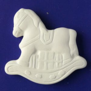 КОНЯЧКА для декор.панно (гіпс) 6х6х1см