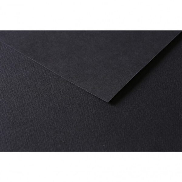 R Папір д/пастелі 160гр др.зерно 100%цел. Tulipe Clairefontaine 50х65см упак.25арк.ЧОРНИЙ