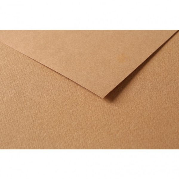 R Папір д/пастелі 160гр др.зерно 100%цел. Tulipe Clairefontaine 50х65см упак.25арк.КОРИЧНЕВИЙ СВІТЛИЙ