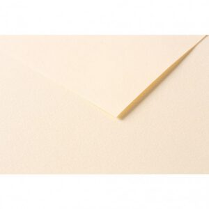R Папір д/пастелі 160гр др.зерно 100%цел. Tulipe Clairefontaine 50х65см упак.25арк.СЛОНОВА КІСТКА