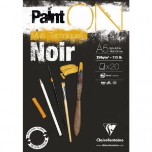 Альбом-склейка універсал.250г др.зерно Paint'On Clairefontaine 20арк.А5