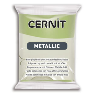 Полімерний моделін "CERNIT-METALLIC" 56гр ЗОЛОТО ЗЕЛЕНЕ