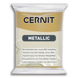 Полімерний моделін "CERNIT-METALLIC" 56гр ЗОЛОТО ТЕМНЕ