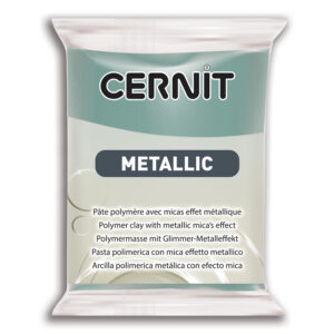 Полімерний моделін "CERNIT-METALLIC" 56гр ЗОЛОТО БІРЮЗОВЕ