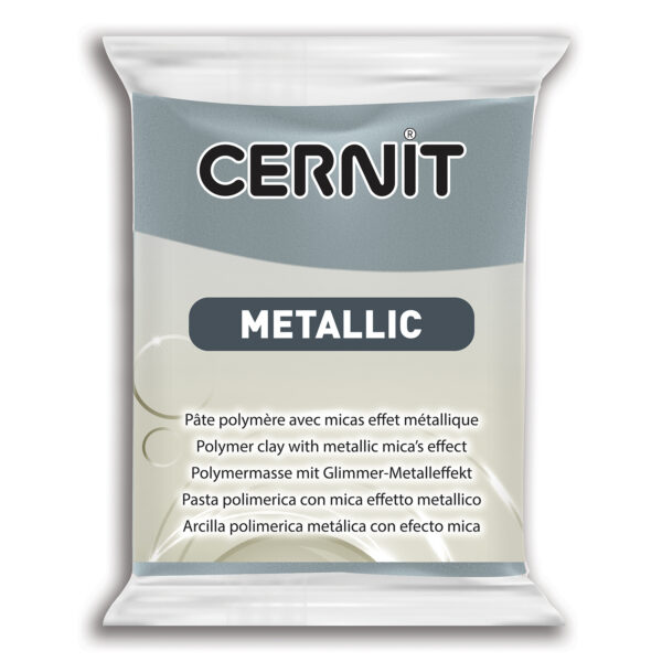 Полімерний моделін "CERNIT-METALLIC" 56гр СТАЛЬ