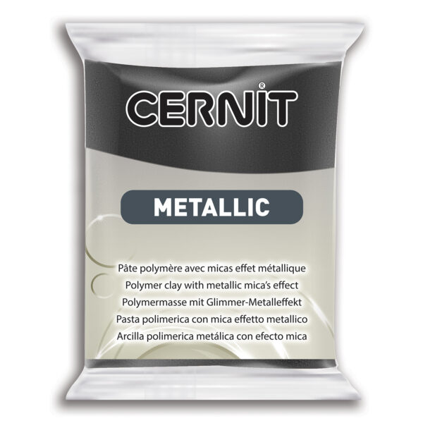 Полімерний моделін "CERNIT-METALLIC" 56гр ГЕМАТИТ