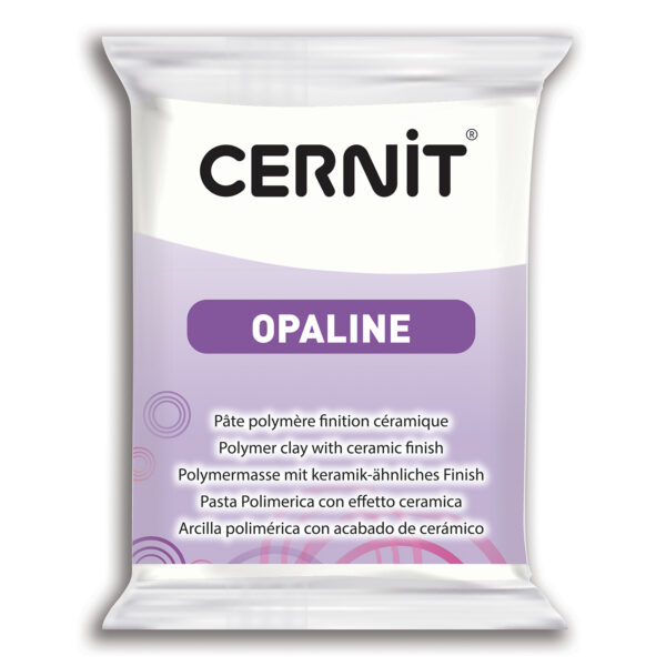 Полімерний моделін "CERNIT-OPALINE" 56гр БІЛИЙ