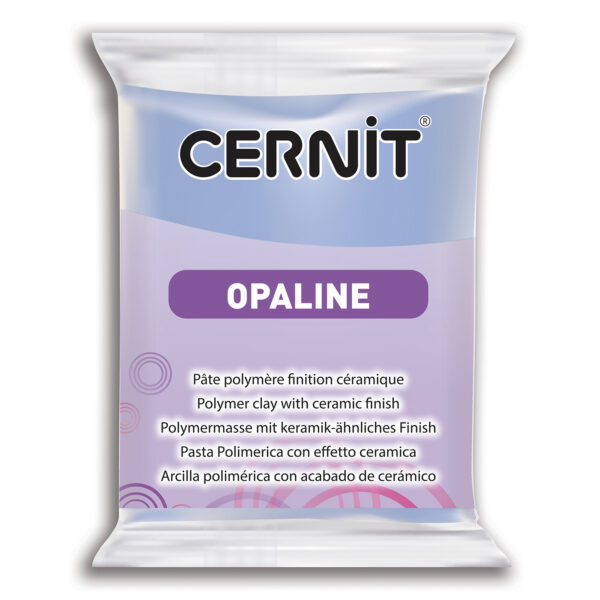 Полімерний моделін "CERNIT-OPALINE" 56гр СИНЄ -СІРИЙ