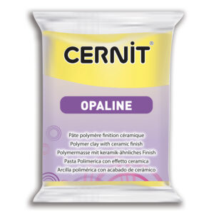 Полімерний моделін "CERNIT-OPALINE" 56гр ЖОВТИЙ ПЕРМАНЕНТНИЙ