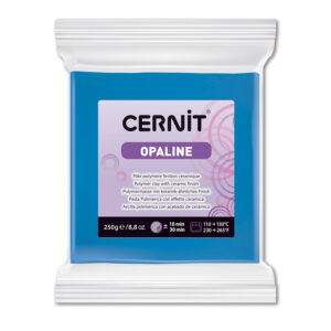 Полімерний моделін "CERNIT-OPALINE" 250гр СИНІЙ ПЕРМАНЕНТНИЙ
