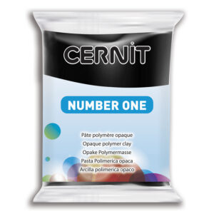 Полімерний моделін "CERNIT NUMBER ONE" 56гр|ЧОРНИЙ
