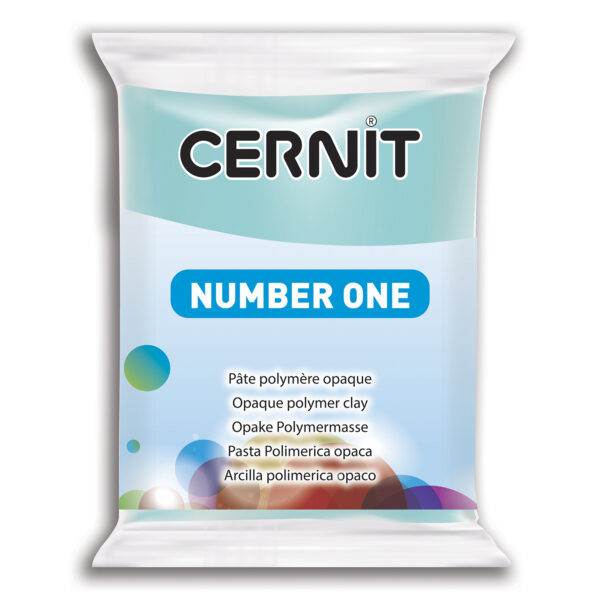 Полімерний моделін "CERNIT NUMBER ONE" 56гр|КАРИБСЬКИЙ БЛАКИТНИЙ