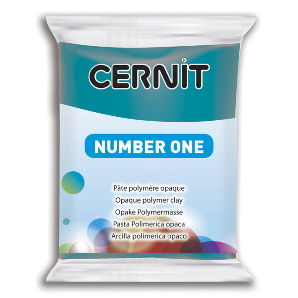 Полімерний моделін "CERNIT NUMBER ONE" 56гр|ЛАЗУРНИЙ