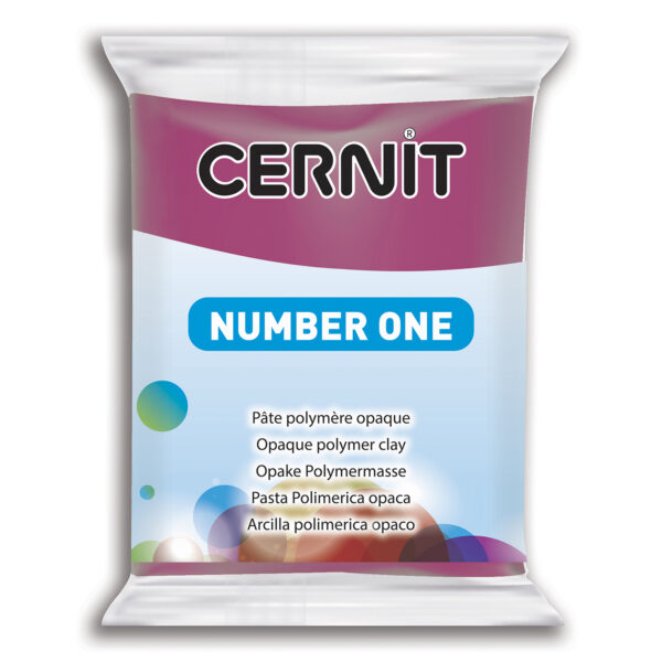 Полімерний моделін "CERNIT NUMBER ONE" 56гр|БОРДО