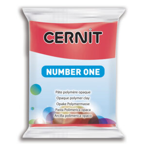 Полімерний моделін "CERNIT NUMBER ONE" 56гр|КАРМІН