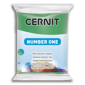 Полімерний моделін "CERNIT NUMBER ONE" 56гр|ЗЕЛЕНИЙ