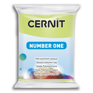 Полімерний моделін "CERNIT NUMBER ONE" 56гр|ЗЕЛЕНИЙ АНІСОВИЙ