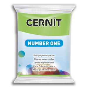 Полімерний моделін "CERNIT NUMBER ONE" 56гр|ЗЕЛЕНИЙ СВІТЛИЙ