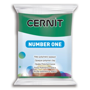 Полімерний моделін "CERNIT NUMBER ONE" 56гр|СМАРАГДОВИЙ ЗЕЛЕНИЙ
