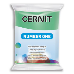 Полімерний моделін "CERNIT NUMBER ONE" 56гр|ЗЕЛЕНИЙ ЛИШАЙНИК