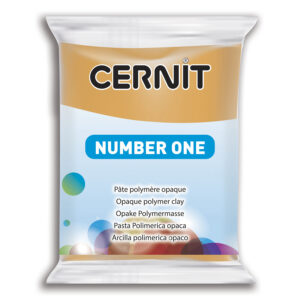 Полімерний моделін "CERNIT NUMBER ONE" 56гр|ОХРА ЖОВТА