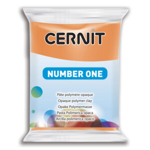 Полімерний моделін "CERNIT NUMBER ONE" 56гр|ОРАНЖЕВИЙ