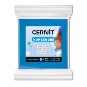 Полімерний моделін "CERNIT NUMBER ONE" 250гр СИНІЙ