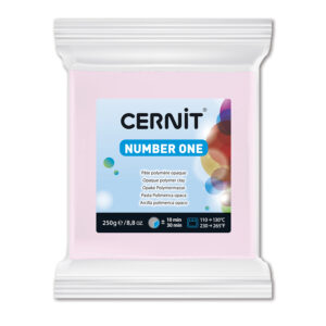 Полімерний моделін "CERNIT NUMBER ONE" 250гр РОЖЕВИЙ СВІТЛИЙ