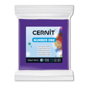 Полімерний моделін "CERNIT NUMBER ONE" 250гр ФІОЛЕТОВИЙ