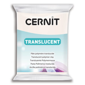 Полімерний моделін "CERNIT-TRANSLUCENT" 56гр ПРОЗОРИЙ