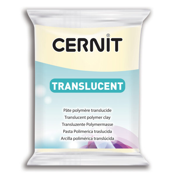 Полімерний моделін "CERNIT-TRANSLUCENT" 56гр прозорий ФОСФОР