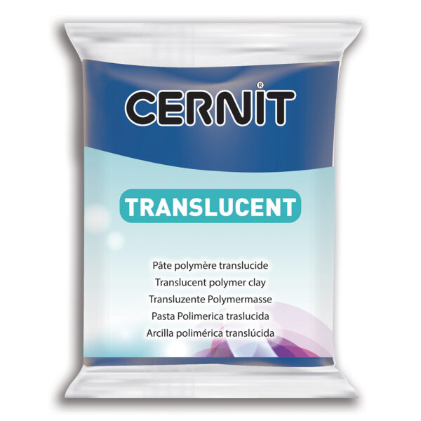Полімерний моделін "CERNIT-TRANSLUCENT" 56гр прозорий САПФІР
