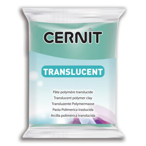 Полімерний моделін "CERNIT-TRANSLUCENT" 56гр прозорий СМАРАГД