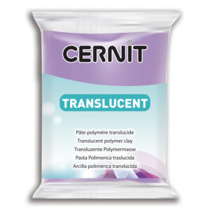 Полімерний моделін "CERNIT-TRANSLUCENT" 56гр прозорий ФІОЛЕТОВИЙ