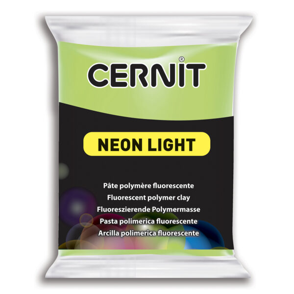 Полімерний моделін "CERNIT-NEON" 56гр ЗЕЛЕНИЙ