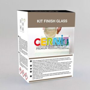 Двухкомпонентная эпоксидная смола термостойкая Finish Glass Darwi (120мл+60мл)