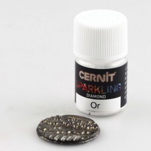 R Пігмент-гліттер Cernit Darwi 5гр АЛМАЗНИЙ ЗОЛОТИЙ
