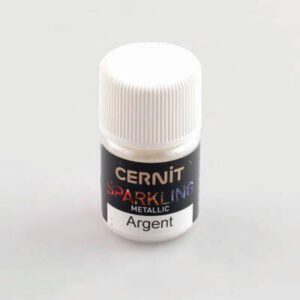 R Пудра металік Cernit Darwi 5гр СРІБЛО