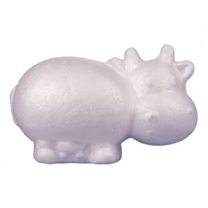 Фігурка КОРОВА (пінопласт) Santi 10,7х9х14см