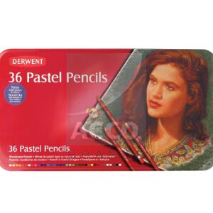 *Набір пастельн. олівців."Pastel Pencils" Derwent в мет.кор. 36кол