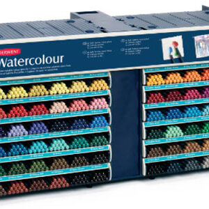 !Дисплей для карандашей"WaterColour" 2 ящ.(6) Х 72 ячейки (864 каранаша)