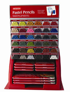 !Дисплей для карандашей "Pastel Pencils"  1ящ.(6) Х 36 ячеек (432 каранаша)