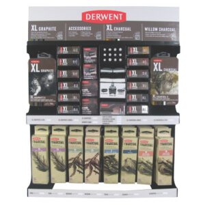 !Дисплей металлический DERWENT для графич.материалов 511х220х644,6мм