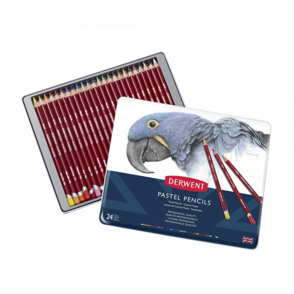 *Набір пастельн. олівців."Pastel Pencils" Derwent у мет.кор. 24кол