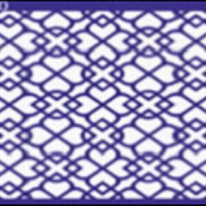 Трафарет самоклеющ.многораз14,5х14,5см №5020 СЕТЧАТЫЙ ОРНАМЕНТ РЕШЕТКА 3