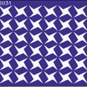 Трафарет самоклеющ.многораз14,5х14,5см №5031 СЕТЧАТЫЙ ОРНАМЕНТ ГЕОМЕТРИЧЕСКИЙ 1