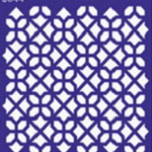 Трафарет самоклеющ.многораз14,5х14,5см №5044 СЕТЧАТЫЙ ОРНАМЕНТ МОЗАИЧНЫЙ 5