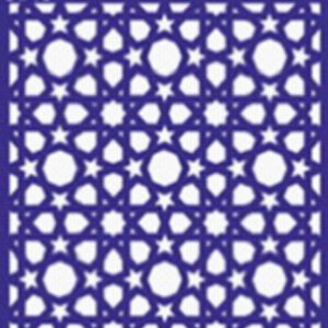 Трафарет самоклеющ.многораз14,5х14,5см №5045 СЕТЧАТЫЙ ОРНАМЕНТ МОЗАИЧНЫЙ 6