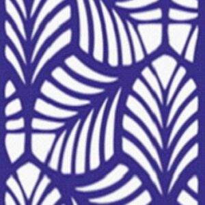 Трафарет самоклеющ.многораз14,5х14,5см №5055 ФОНОВЫЙ ОРНАМЕНТ ЛИСТЬЯ 3