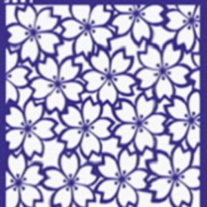 Трафарет самоклеющ.многораз14,5х14,5см №5061 ФОНОВЫЙ ОРНАМЕНТ ФОНОВЫЕ ЦВЕТОЧКИ